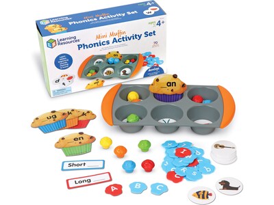 Learning Resources Mini Muffin Phonics Activity Set (LER5547)