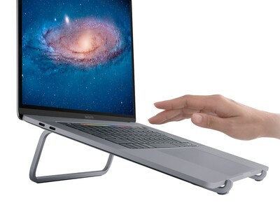 Rain Design mBar 8.8 x 10.4 Aluminum Portable Laptop Stand, Space Grey (10081)