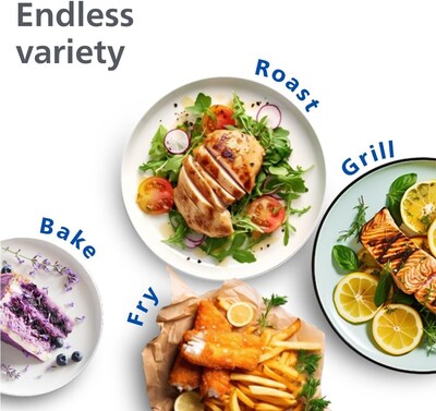 Philips 3000 Series 9.5 Qt. Dual Basket Air Fryer, Black (NA35100)