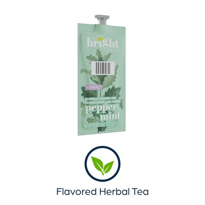 The Bright Tea Co. Peppermint Tea, Flavia Freshpack, 100/Carton (MDRB505)