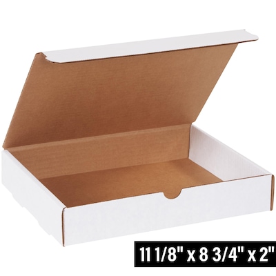 11.125 x 8.75 Literature Mailer, White, 50/Bundle (M1182)