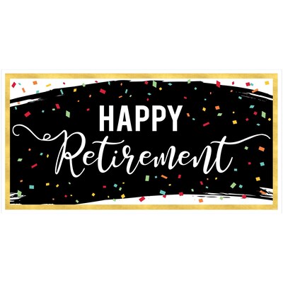 Party City Retired Confetti Banner (AM120991)