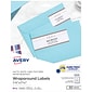 Avery Print-to-the-Edge Laser/Inkjet Labels, 7.85" x 1.75", White, 5 Labels/Sheet, 10 Sheets/Pack, 50 Labels/Pack (22838)