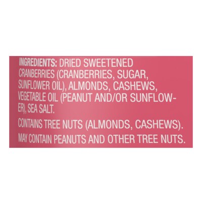 Orchard Valley Harvest Cranberry Nut Mix, 1 oz./8 ct. (JOH36414)