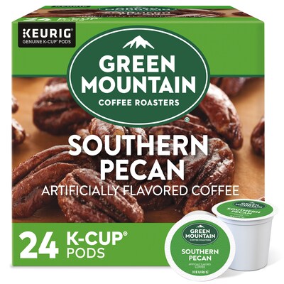 Green Mountain Southern Pecan Coffee Keurig® K-Cup® Pods, Light Roast, 24/Box (6772)