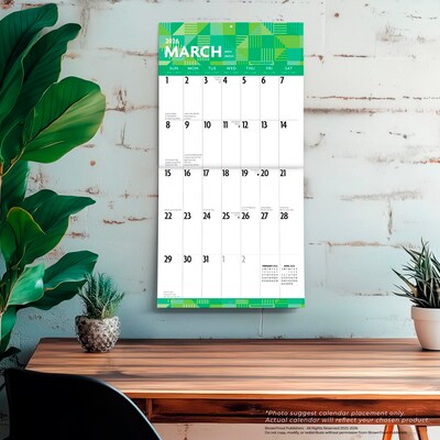 2026 BrownTrout Large Print 12" x 12" Monthly Wall Calendar (9798330704330)