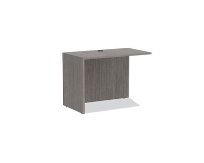 Alera Valencia Series Reversible Return/Bridge Shell, 42 x 23.63 x 29.5, Gray (ALEVA354224GY)