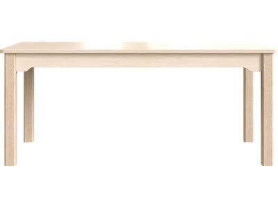 Flash Furniture Bright Beginnings Hercules Rectangular Table, 47.25" x 23.5", Beech (MK-ME088011-GG)