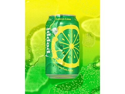 Poppi Prebiotic Lemon-Lime Soda, 12 fl. oz., 12 Cans/Case (XNA71034)