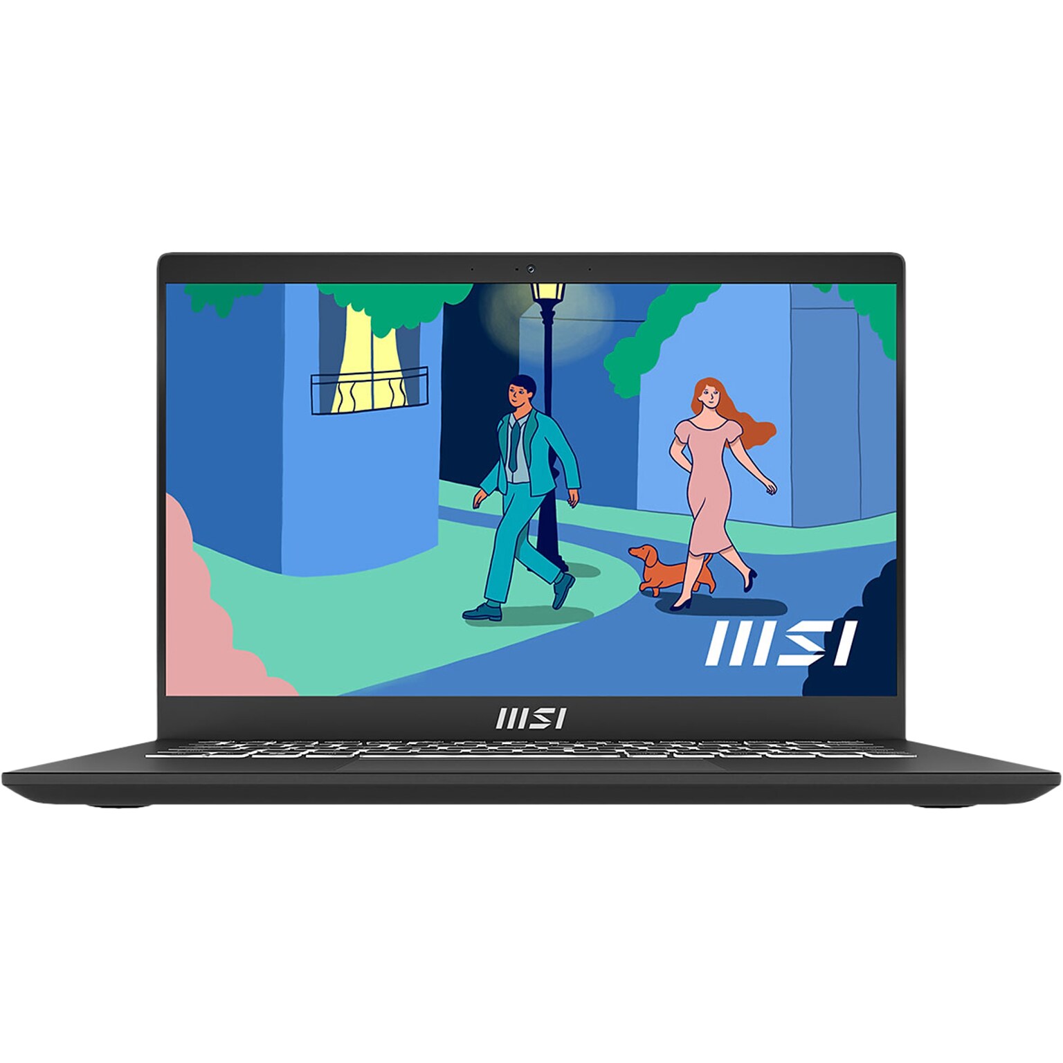 MSI Modern 14 C12M-495US 14 Laptop, Intel Core i3-1215U, 8GB Memory, 512GB SSD, Windows 11 (MOD1412495)