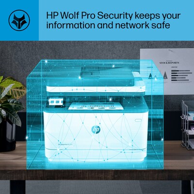 HP LaserJet Pro MFP LJP 3101fdw Wireless Black & White Laser Printer, All-In-One, Print, Scan, Copy, Fax (3G628F)