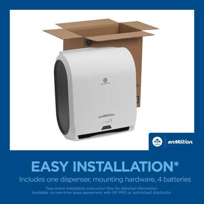 enmotion enMotion Hardwound Paper Towel Dispenser, White (59407A)