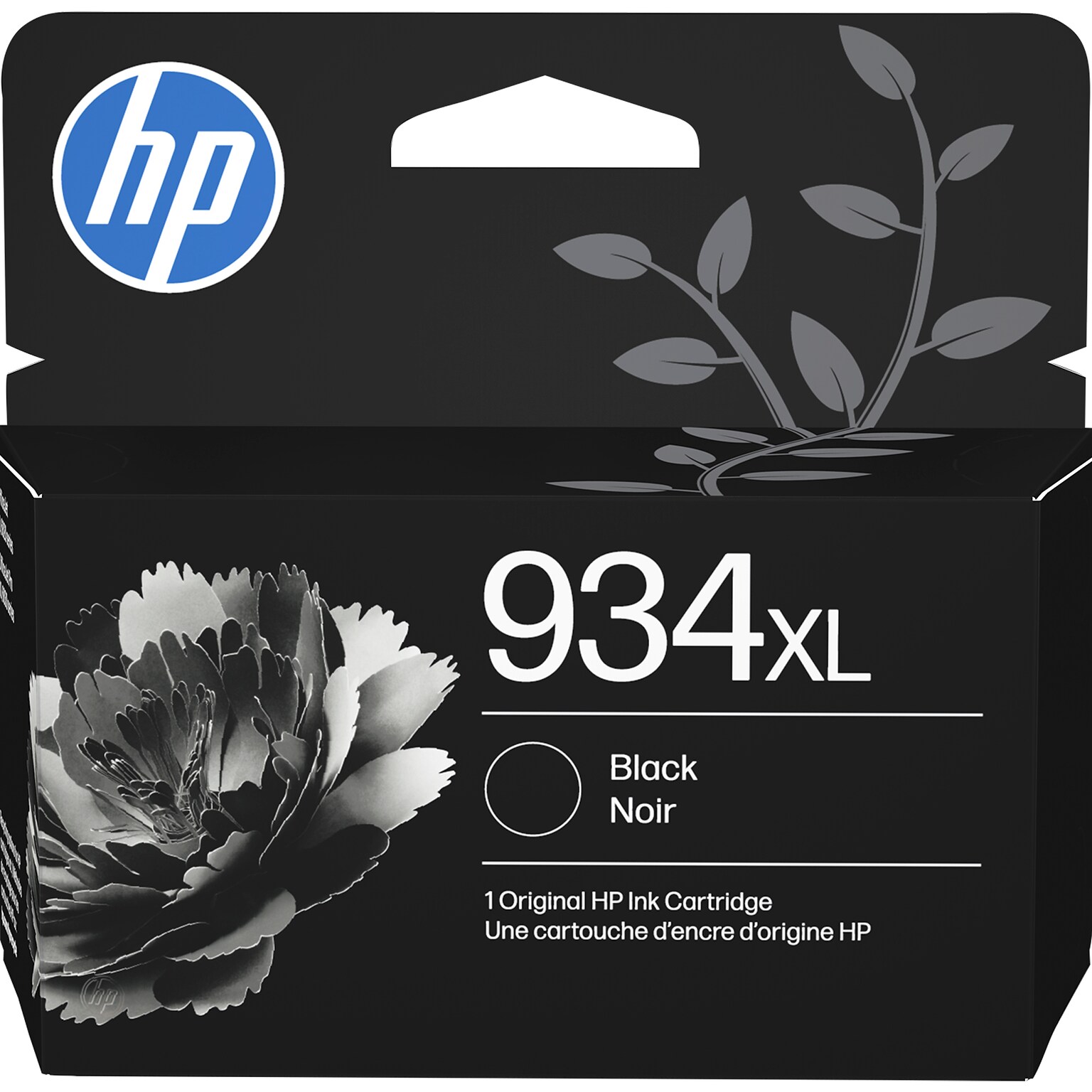 HP 934XL Black High Yield Ink Cartridge, Prints Up to 1,000 Pages (C2P23AN#140)