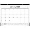 2023 Blue Sky Enterprise 22 x 17 Monthly Desk Pad Calendar, White/Gray (111294-23)