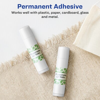 Avery Pearlized Ivory Square Multipurpose Labels, 3/4" x 3/4", Ivory, 8000/Box (94102)