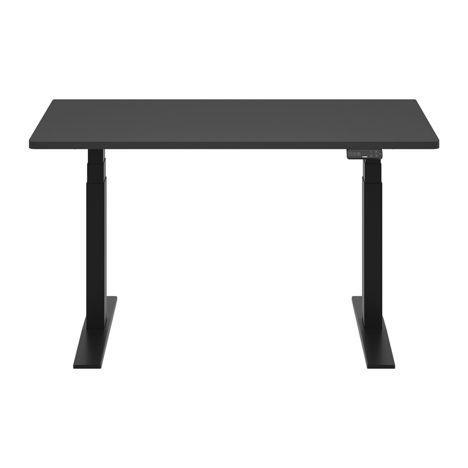 FlexiSpot E7COMMERCIAL 55W Electric Adjustable Particle Board Standing Desk, Black (E7BCOM5528-B)
