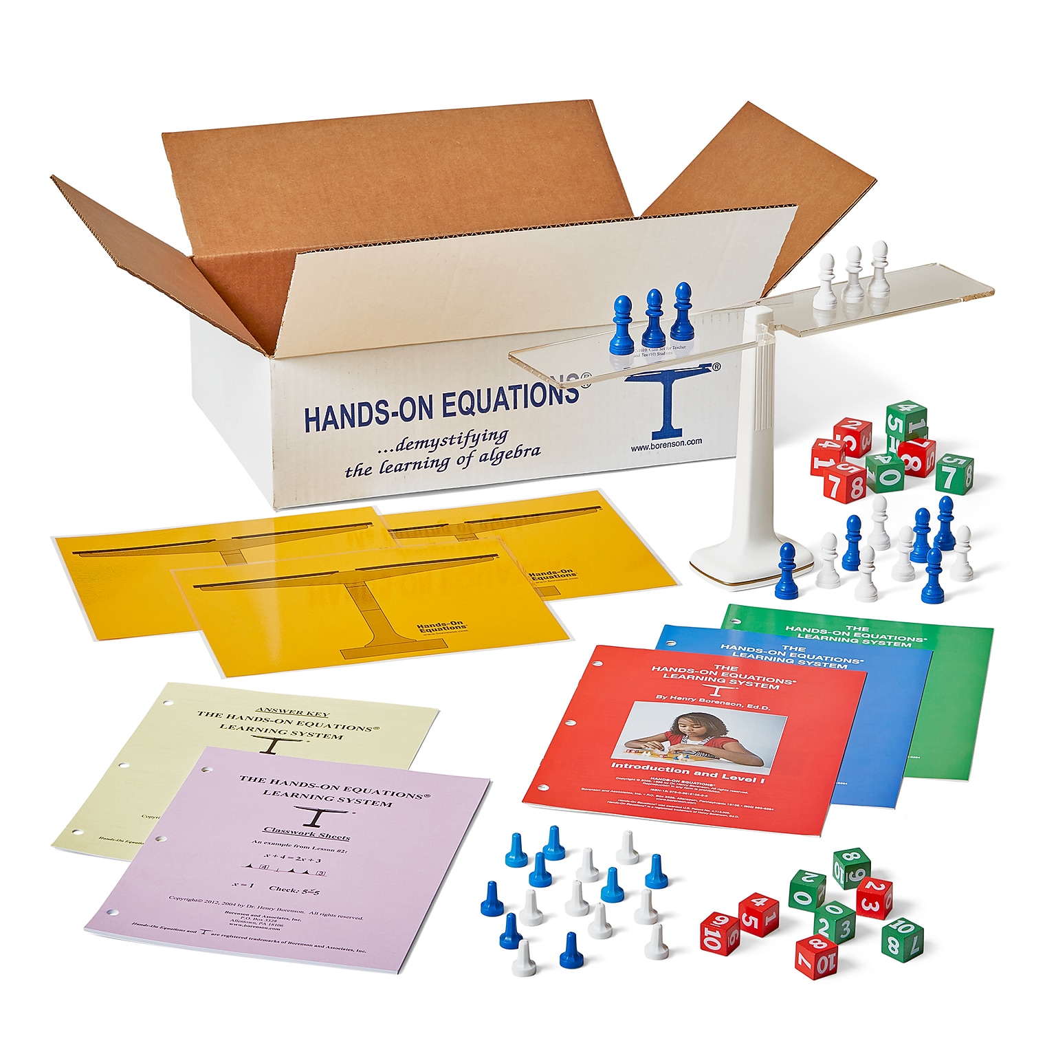 Borenson Math Hands-On Equations Class Set (9851)