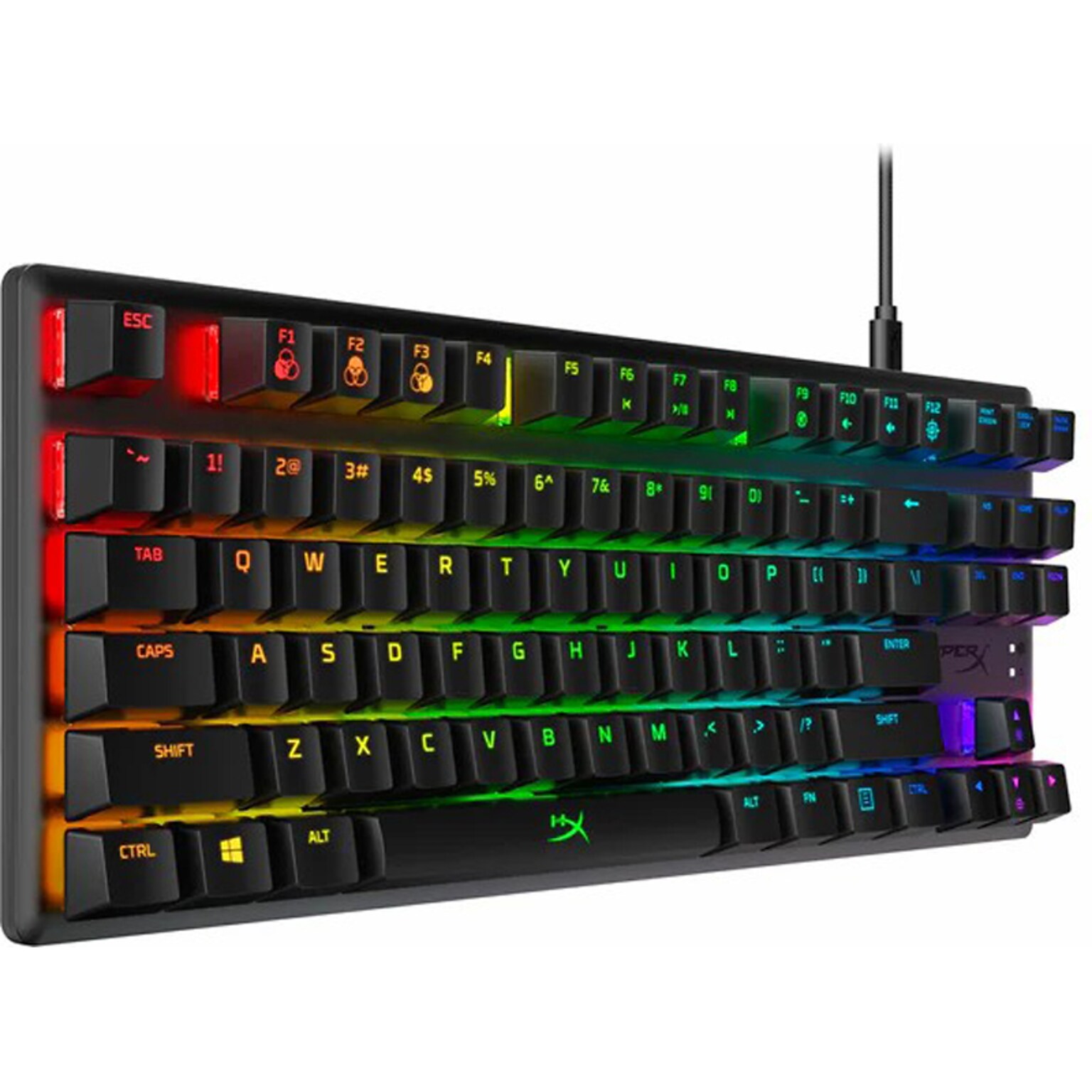 HyperX Alloy Origins Core Gaming Mechanical Keyboard, Black (4P5P3AA#ABA)