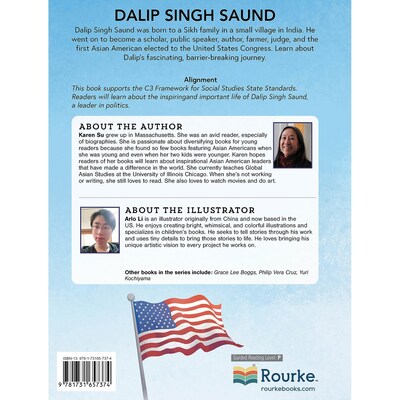 Carson-Dellosa Discovery Library Dalip Singh Saund, Hardcover (CD-9781731657374)
