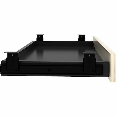 Lorell Essentials 4"H x 26"W Universal Center Drawer, Modern Elm (LLR66310)