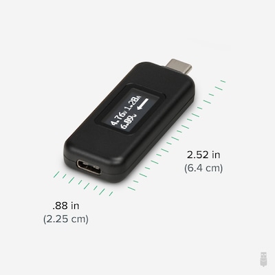 Plugable USB-C Power Meter Tester (USBC-VAMETER3)