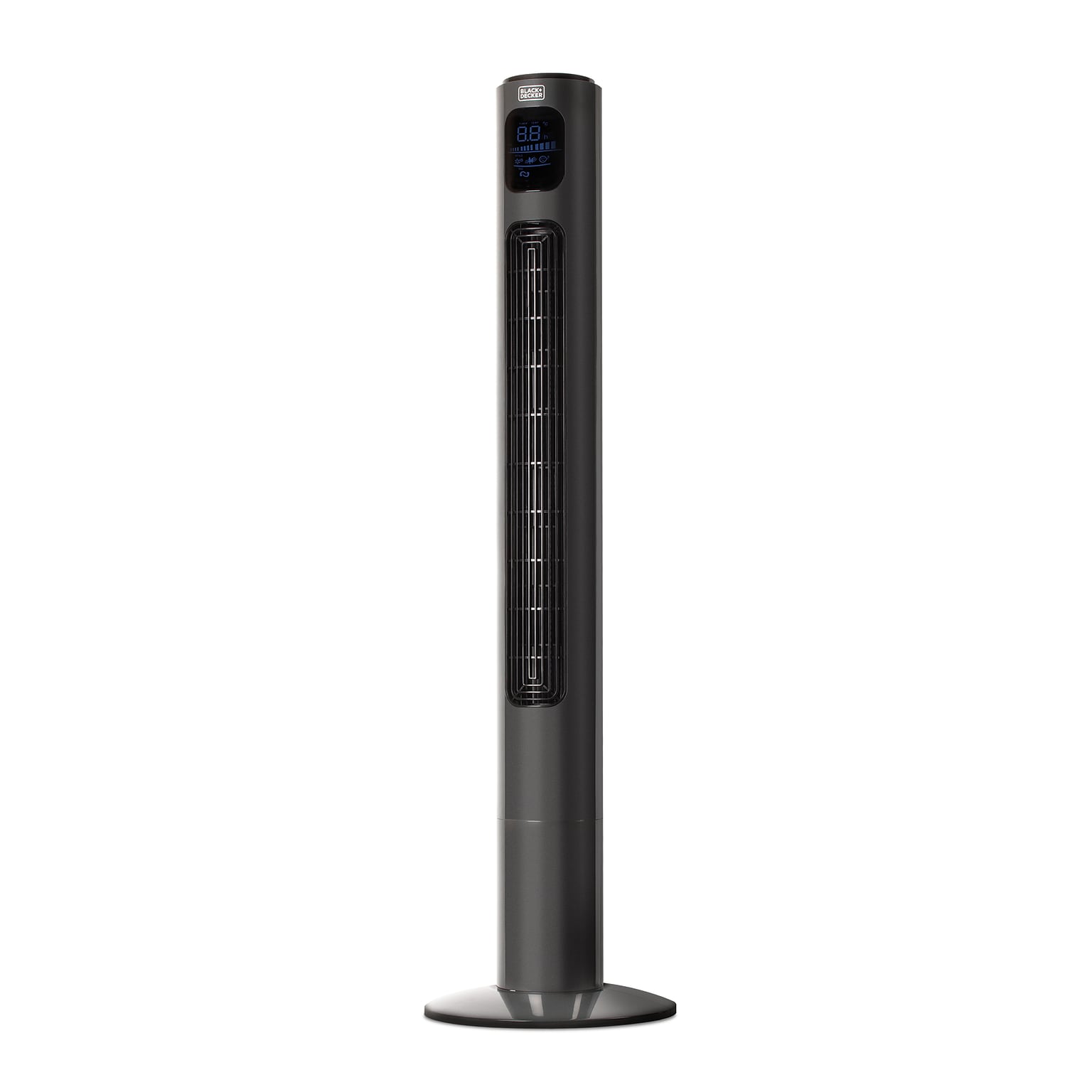 Black & Decker 46 Oscillating Tower Fan, 3-Speed, Black (BFTR146)