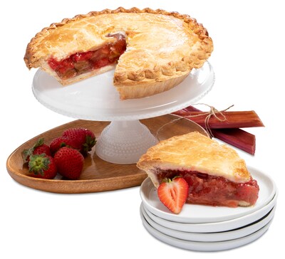 Bake Me A Wish! Strawberry Rhubarb Pie