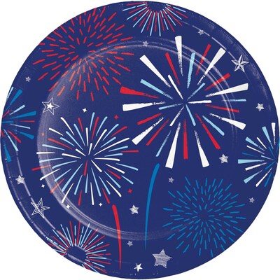 Creative Converting Patriotic Party Tableware and Decor Kit, Serves 8 (DTC8655E4A)