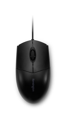 Kensington Pro Fit Wired Washable Ambidextrous Mouse, Black (K70315WW)
