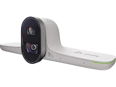 Poly Studio E70 HD Up to 3840 x 2160 Conferencing Webcam, 20 Megapixels, White (842F8AA)