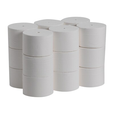 Angel Soft Professional Series Compact 2-Ply Coreless Toilet Paper, White, 1125 Sheets/Roll, 18 Rolls/Carton (19372)