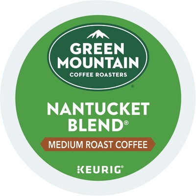 Green Mountain Nantucket Blend Coffee Keurig® K-Cup® Pods, Medium Roast, 96/Carton (6663)