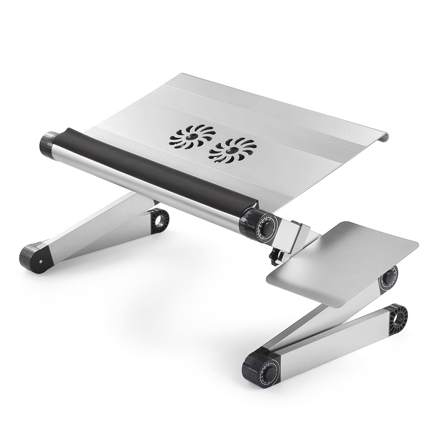 Uncaged Ergonomics WorkEZ Cool Laptop Riser Silver (WECs)