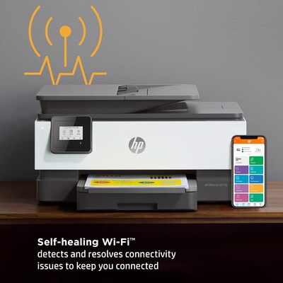 HP OfficeJet 8015e Wireless Color All-In-One Inkjet Printer (228F5A)