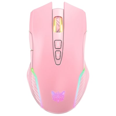 SaharaCase Pathfinder Ambidextrous Wireless Gaming Mouse, Pink (KB61)