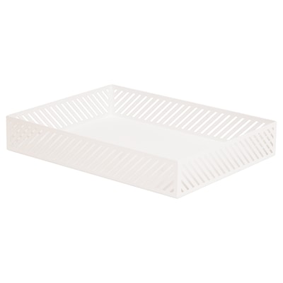 Mind Reader Paper Tray, White (MOSTRAY-WHT)