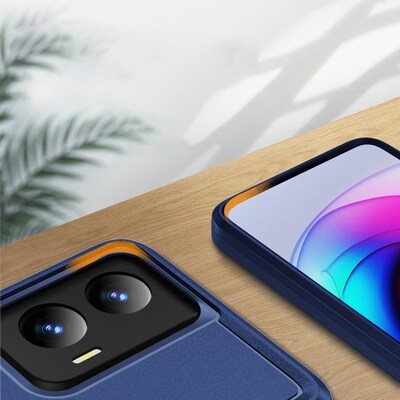 SaharaCase Raider Series Rugged Case for Motorola G Stylus 5G, Shock Absorbing (2024), Desert Blue (CP00579)