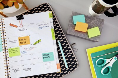 Post-it® Notes, 1 3/8"x 1 7/8", Poptimistic Collection, 50 Sheets/Pad, 8 Pads/Pack (653-8AF)