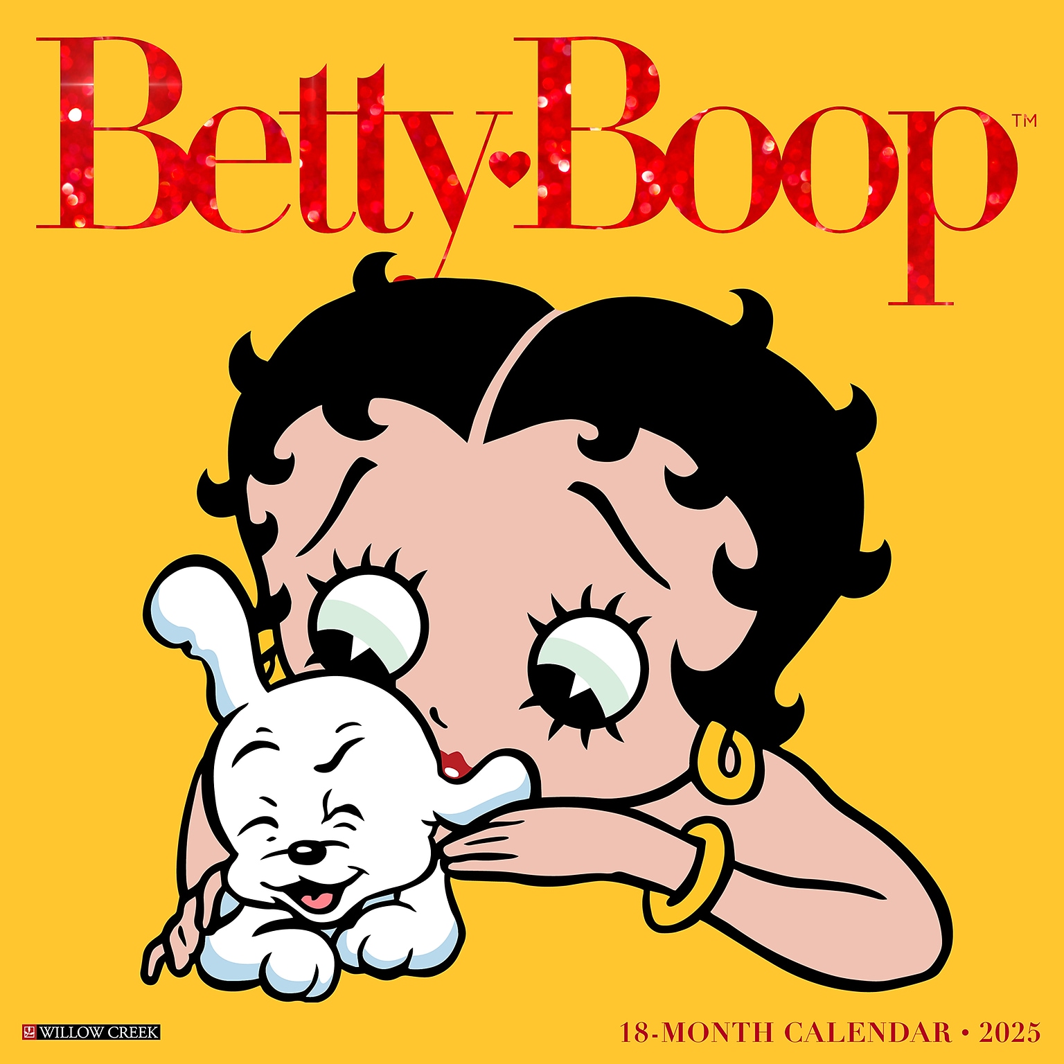 2025 Willow Creek Betty Boop 12 x 12 Yearly Wall Calendar (46319)