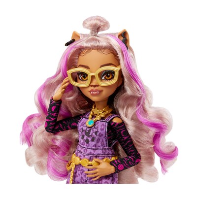 Mattel Monster High Clawdeen Doll, 4/Pack (HHK52)