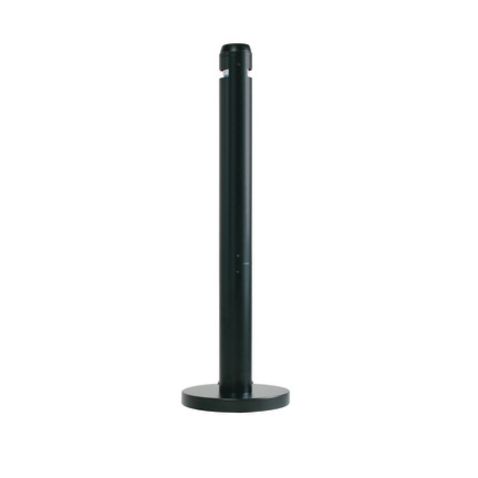 Rubbermaid Smokers Pole Aluminum Trash Can with no Lid, Black, 1.06 Gallon (FGR1BK)