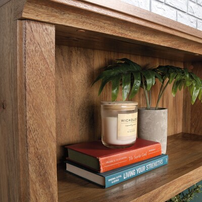 Sauder Select 70"H 5-Shelf Bookcase, Sindoori Mango (426414)