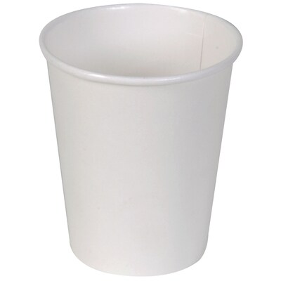 Dixie Paper Hot Cup by GP PRO, 10 oz., White, 1000/Carton (2340W)