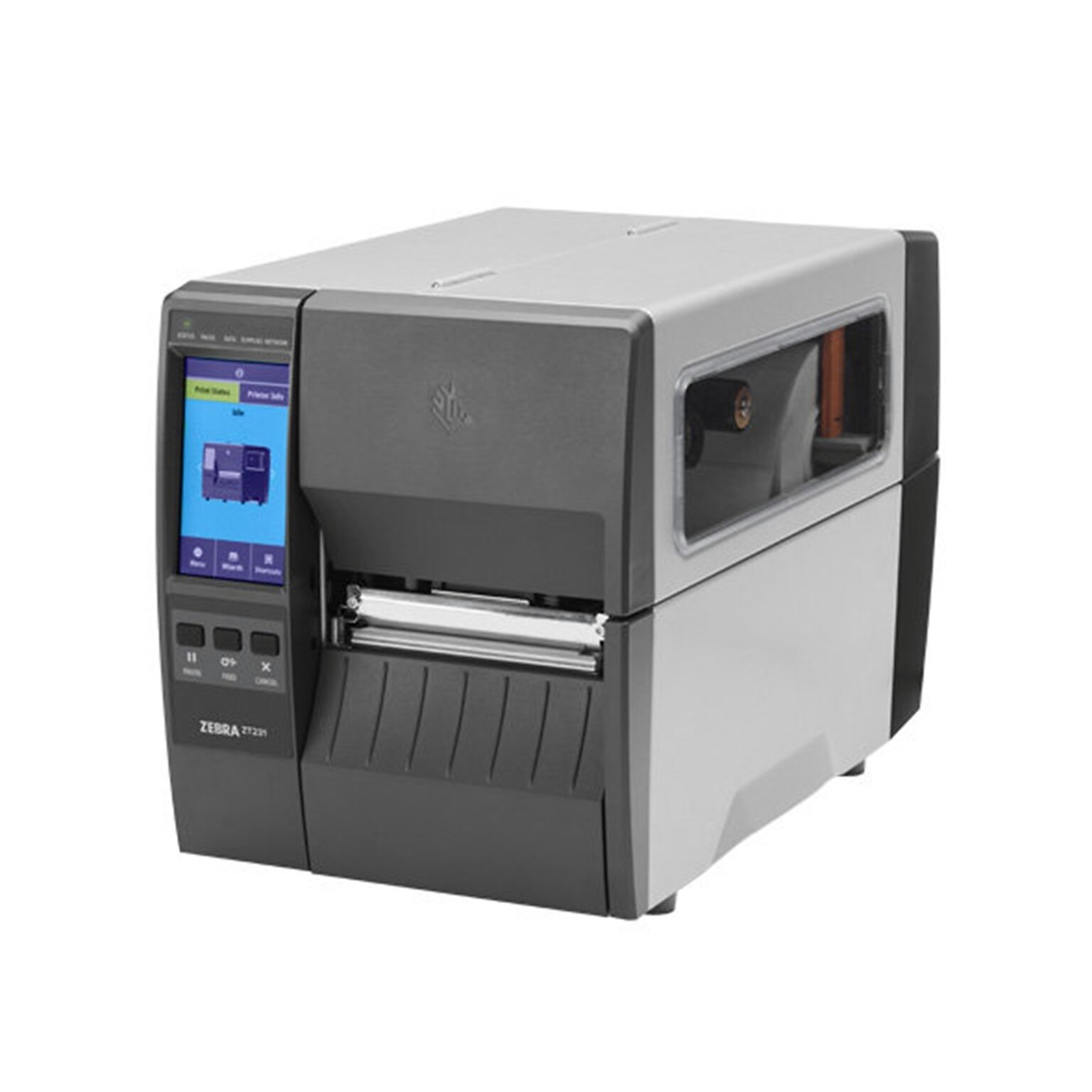 Zebra ZT231 Thermal Transfer Label Printer, Black (ZT23142-T01000FZ)