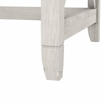 Bush Furniture Key West 48"W Writing Desk, Linen White Oak (KWD148LW-03)