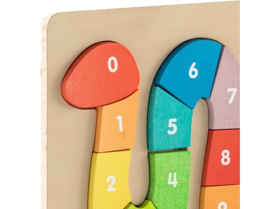 Flash Furniture Bright Beginnings STEM Number Snake Puzzle Board (MK-MK00712-GG)