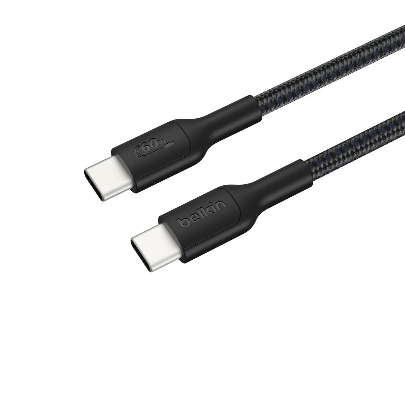 Belkin Gaming USB-C Cable, 60W, Black (ENA008FQ2MBK)