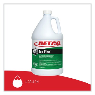 Betco Top Flite All-Purpose Cleaner, Mint Scent, 1 Gal. Bottle, 4/Carton (BET1500400)