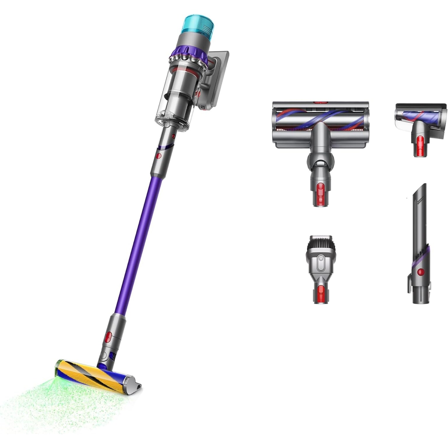 Dyson Gen5detect Cordless Vacuum, Bagless, Purple (447930-01)