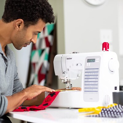 Brother Quilting Sewing Machine with 6-Piece Premium Sewing Thread Pack (CP100XSEW6-STP)